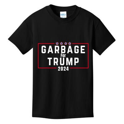 Proud Garbage Trump Garbage Supporter For Garbage Trump Kids T-Shirt