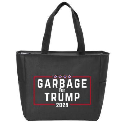 Proud Garbage Trump Garbage Supporter For Garbage Trump Zip Tote Bag