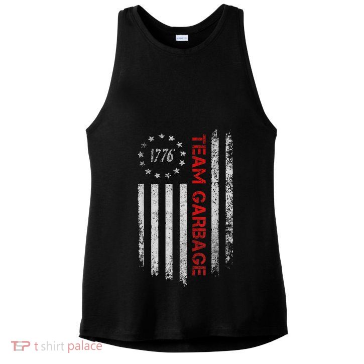 Proud Garbage Trump Supporter Garbage For Trump Supporter Ladies PosiCharge Tri-Blend Wicking Tank