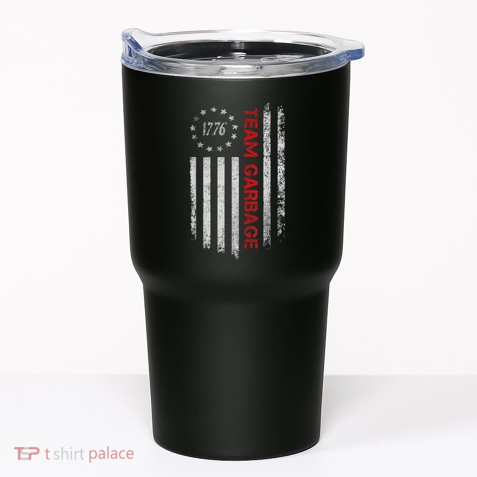 Proud Garbage Trump Supporter Garbage For Trump Supporter Tumbler