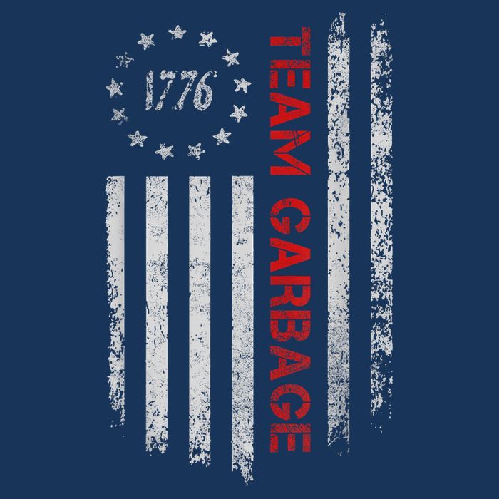 Proud Garbage Trump Supporter Garbage For Trump Supporter Button
