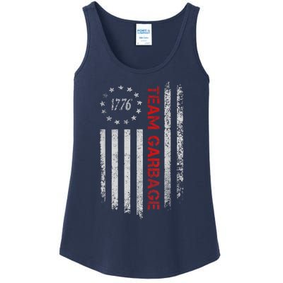 Proud Garbage Trump Supporter Garbage For Trump Supporter Ladies Essential Tank