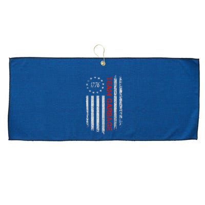 Proud Garbage Trump Supporter Garbage For Trump Supporter Large Microfiber Waffle Golf Towel