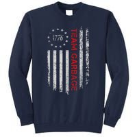 Proud Garbage Trump Supporter Garbage For Trump Supporter Tall Sweatshirt