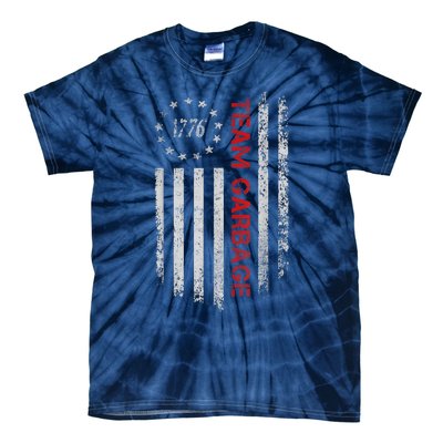 Proud Garbage Trump Supporter Garbage For Trump Supporter Tie-Dye T-Shirt