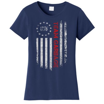 Proud Garbage Trump Supporter Garbage For Trump Supporter Women's T-Shirt