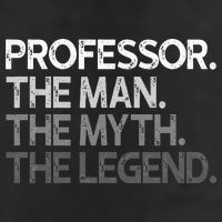 Professor Gift The Man Myth Legend Cool Comfort Performance Bucket Hat