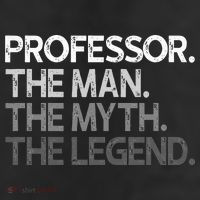 Professor Gift The Man Myth Legend Adult Drive Performance Visor
