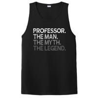 Professor Gift The Man Myth Legend PosiCharge Competitor Tank