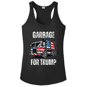 Proud Garbage Trump Supporter Garbage For Trump Supporter Ladies PosiCharge Competitor Racerback Tank