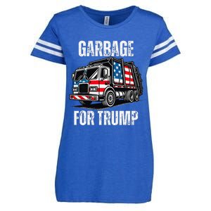 Proud Garbage Trump Supporter Garbage For Trump Supporter Enza Ladies Jersey Football T-Shirt