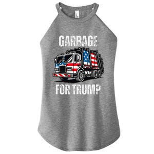 Proud Garbage Trump Supporter Garbage For Trump Supporter Women's Perfect Tri Rocker Tank