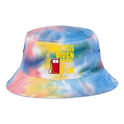 Prices Going Up Faster Than Biden Votes At 3AM Funny Tie Dye Newport Bucket Hat