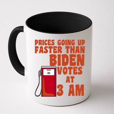 Prices Going Up Faster Than Biden Votes At 3AM Funny Mug
