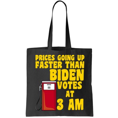 Prices Going Up Faster Than Biden Votes At 3AM Funny Bag