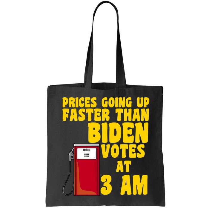 Prices Going Up Faster Than Biden Votes At 3AM Funny Bag