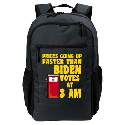 Prices Going Up Faster Than Biden Votes At 3AM Funny Daily Commute Backpack