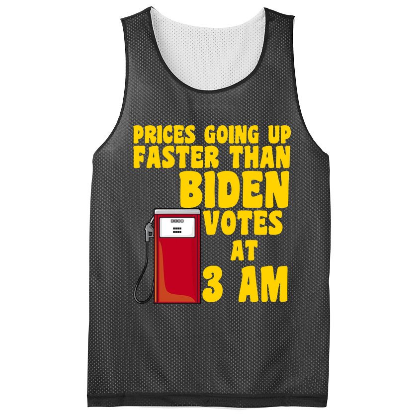 Prices Going Up Faster Than Biden Votes At 3AM Funny Mesh Reversible Basketball Jersey Tank
