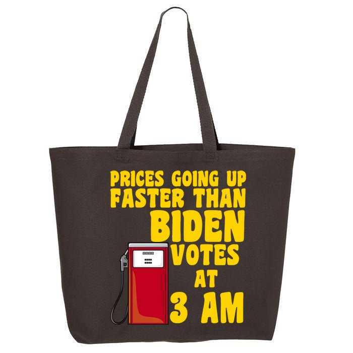 Prices Going Up Faster Than Biden Votes At 3AM Funny 25L Jumbo Tote