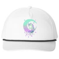 Pastel Goth Unicorn Moon Stars Creepy Kawaii Evil Horse Snapback Five-Panel Rope Hat