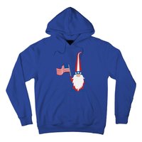 Patriotic Gnomes Usa American Flag 4th Of July Gnome Gift Hoodie