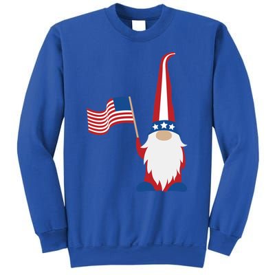 Patriotic Gnomes Usa American Flag 4th Of July Gnome Gift Sweatshirt