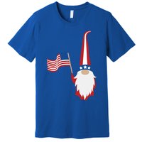 Patriotic Gnomes Usa American Flag 4th Of July Gnome Gift Premium T-Shirt