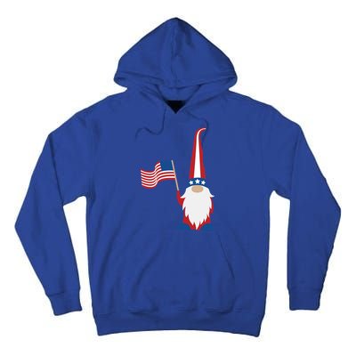 Patriotic Gnomes Usa American Flag 4th Of July Gnome Gift Tall Hoodie