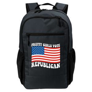 Pretty Girls Vote Republican Usa Flag Daily Commute Backpack