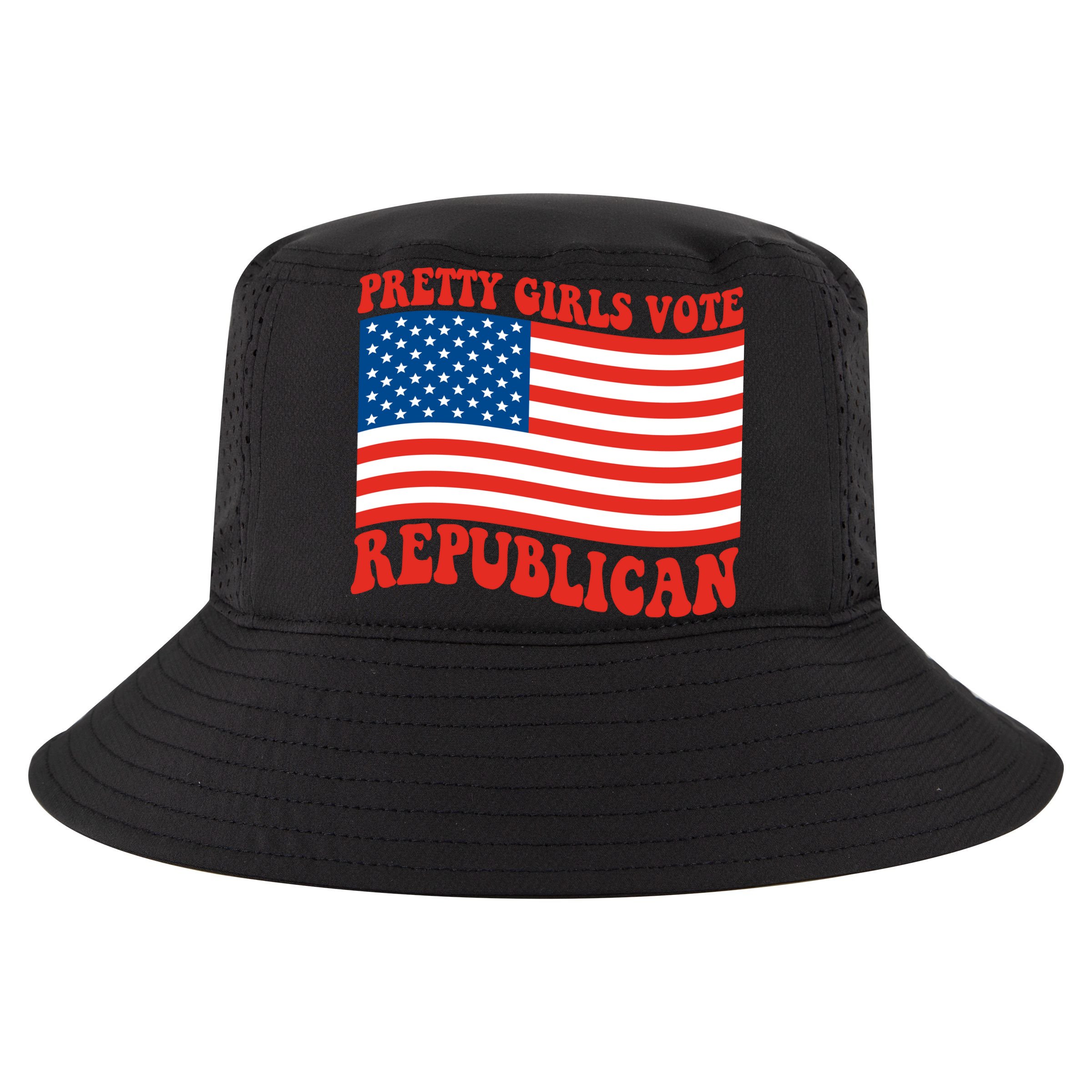 Pretty Girls Vote Republican Usa Flag Hoodie