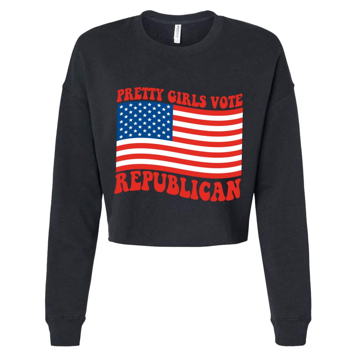 Pretty Girls Vote Republican Usa Flag Hoodie