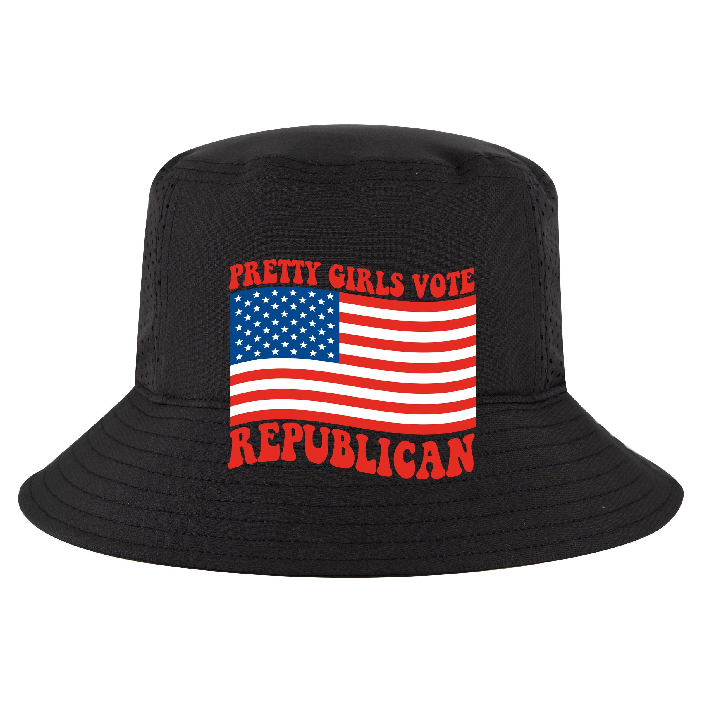 Pretty Girls Vote Republican Usa Flag Hoodie