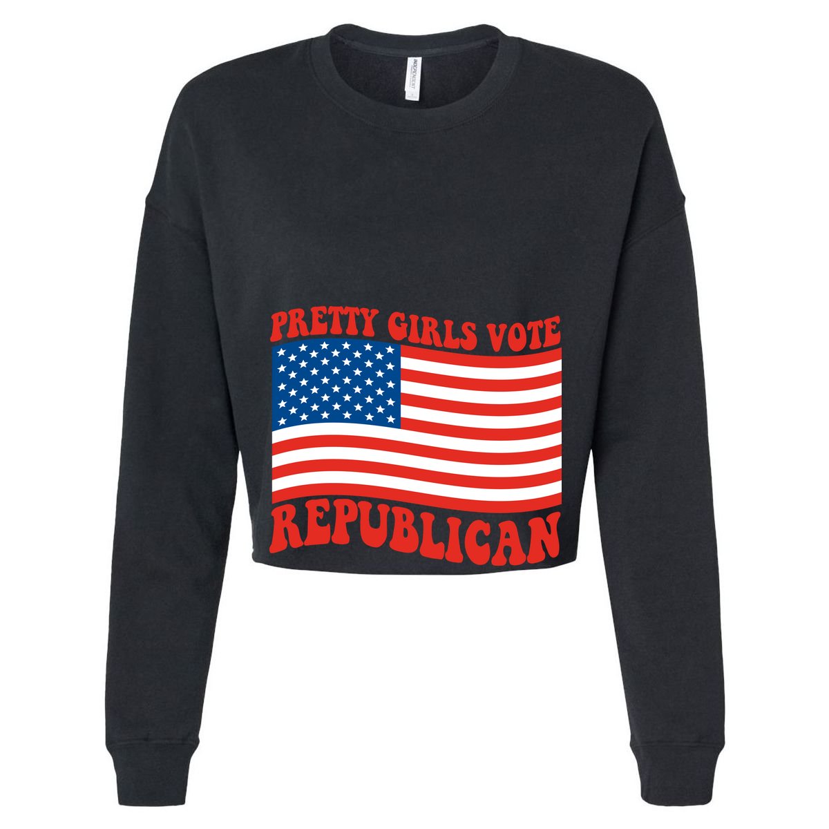 Pretty Girls Vote Republican Usa Flag Hoodie
