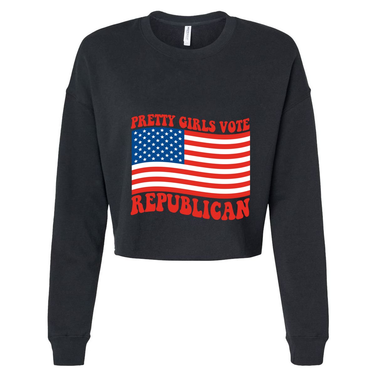 Pretty Girls Vote Republican Usa Flag Hoodie