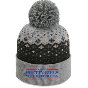 Pretty G.I.R.L.S Vote Republican The Baniff Cuffed Pom Beanie