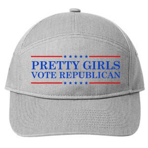 Pretty G.I.R.L.S Vote Republican 7-Panel Snapback Hat