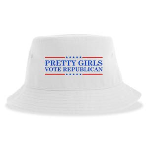 Pretty G.I.R.L.S Vote Republican Sustainable Bucket Hat