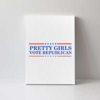 Pretty G.I.R.L.S Vote Republican Canvas