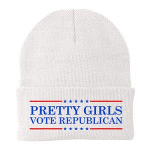 Pretty G.I.R.L.S Vote Republican Knit Cap Winter Beanie