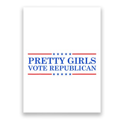 Pretty G.I.R.L.S Vote Republican Poster