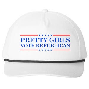 Pretty G.I.R.L.S Vote Republican Snapback Five-Panel Rope Hat