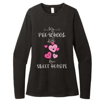 Precool Giftschool Valentine's Day Teacher School Party Sweet Hearts Gift Womens CVC Long Sleeve Shirt