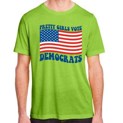 Pretty Girls Vote Democrats Adult ChromaSoft Performance T-Shirt