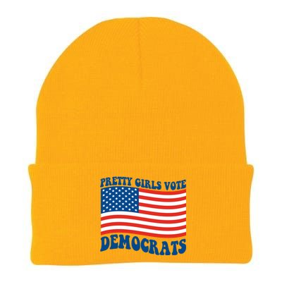 Pretty Girls Vote Democrats Knit Cap Winter Beanie