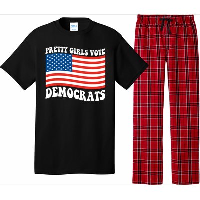 Pretty Girls Vote Democrats Pajama Set