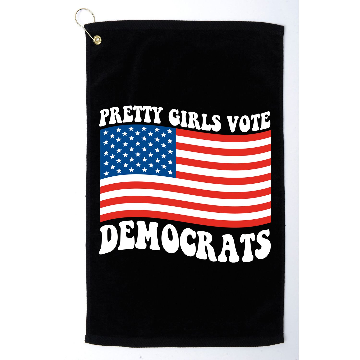 Pretty Girls Vote Democrats Golf Towel