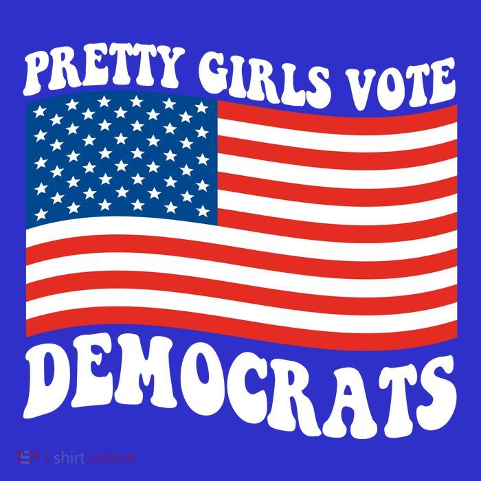 Pretty Girls Vote Democrats Apron