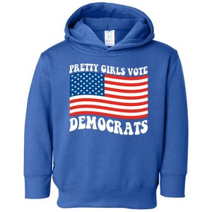 Pretty Girls Vote Democrats Toddler Hoodie