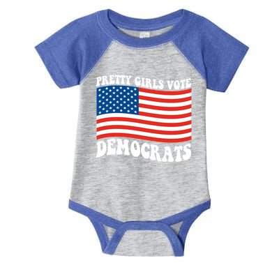 Pretty Girls Vote Democrats Infant Baby Jersey Bodysuit