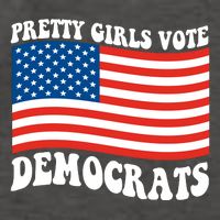 Pretty Girls Vote Democrats Vector Backpack